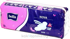 Bella Nova (softiplait) Прокладки женские гигиенические впитывающие 10 шт