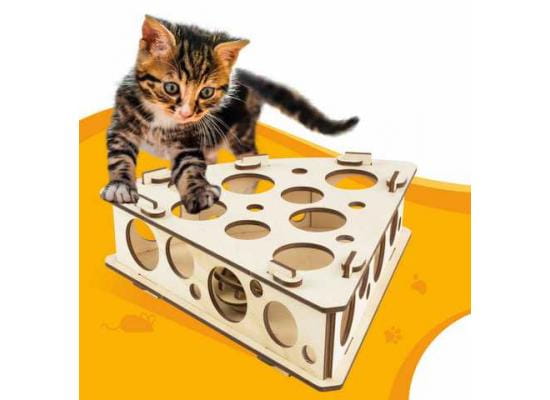 Любимые животные  Игрушка для кошки "Сыр", 06121