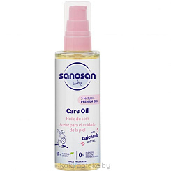 Sanosan Baby Детское масло с обогащенной формулой, 100 мл