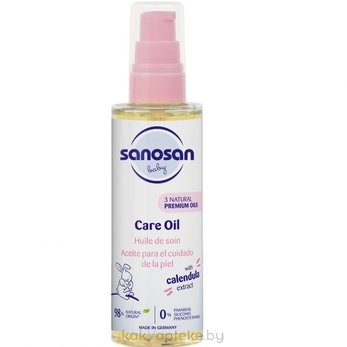 Sanosan Baby Детское масло с обогащенной формулой, 100 мл