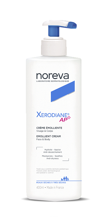NOREVA КСЕРОДИАН АР+ Крем-эмолент для лица и тела, 400 мл