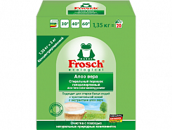 FROSCH (Фрош) Концентрированный стиральный порошок для цветного белья Колор Алое Вера 1,35 кг
