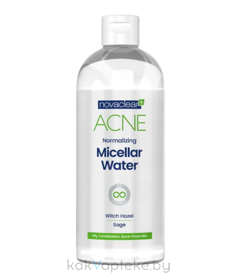 Novaclear Acne нормализующая мицеллярная вода 400 мл