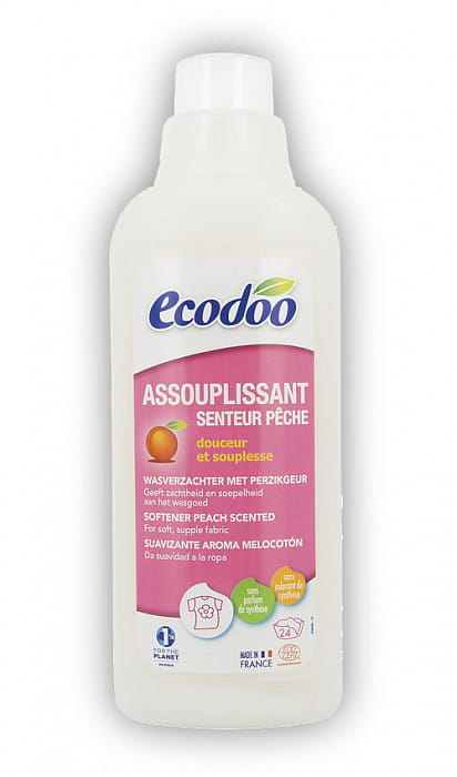 ECODOO Экологический Кондиционер для белья с ароматом "Персик", 750 мл