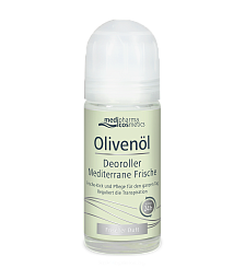 Olivenol Medipharma cosmetics Дезодорант роликовый Средиземноморская свежесть 50мл