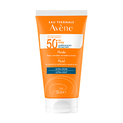 EAU THERMALE AVENE Cолнцезащитный флюид SPF 50+ 50 мл