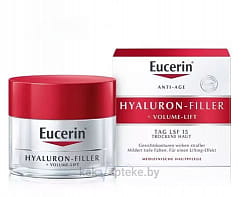 Eucerin Hyaluron-Filler + Volume Lift Крем для дневного ухода за сухой кожей, 50 мл