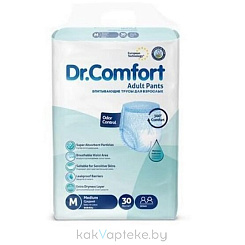 Dr.Comfort Подгузники (трусы) впитывающие для взрослых (Adult Pant Medium) 30 шт