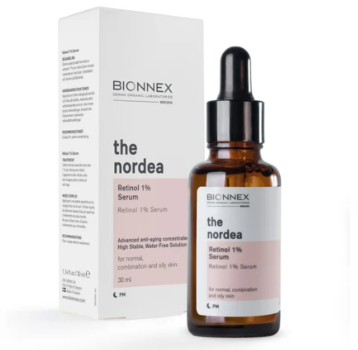 Bionnex THE NORDEA Сыворотка Ретинол 1% для нормальной, комбинированной и жирной кожи 30 мл