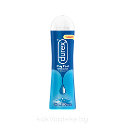 DUREX Play Feel Интимный гель-смазка для дополнительного увлажнения 100 мл