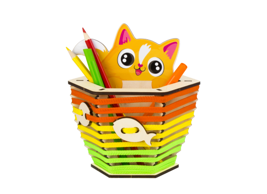 Woody Набор для творчества  "Органайзер "Котик Рыжик"