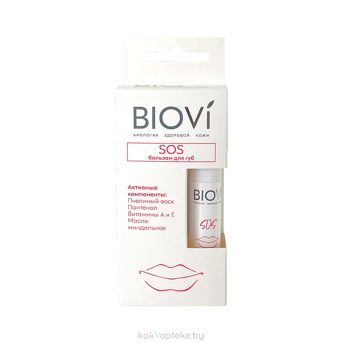 BIOVI SOS-бальзам для губ 5 г
