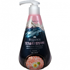 PERIOE Зубная паста с розовой гималайской солью Pumping Himalaya Pink Sait Floral Mint 285 г.