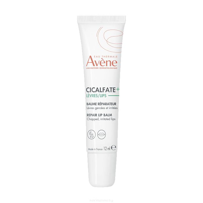AVENE CICALFATE+ Бальзам для губ восстанавливающий 12 мл