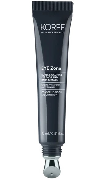 KORFF Крем для кожи вокруг глаз против мешков и темных кругов EYE Zone EYE BAGS AND DARK CIRCLES EYE CONTOUR, 15 мл