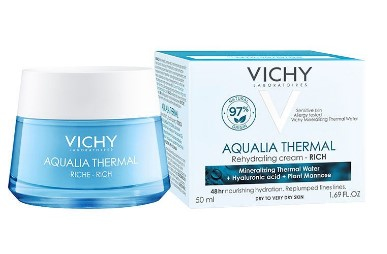 Vichy Крем увлажняющий насыщенный для сухой и очень сухой кожи "AQUALIA THERMAL" 50 мл