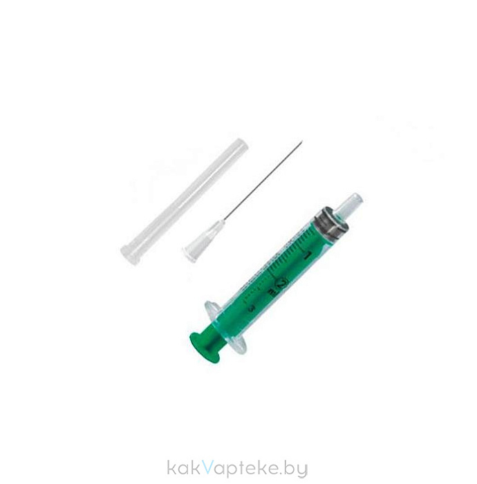 Шприц Avanti Medical трёхкомпонентный однократного применения стерильный с иглой 2,0мл