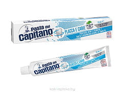 Pasta del Capitano Зубная паста для защиты от зубного налёта и кариеса PLAQUE AND TOOTH DECAY PROTECTION TOOTHPASTE, 75 мл