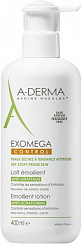 A-DERMA EXOMEGA CONTROL Смягчающий лосьон для лица и тела 400 мл