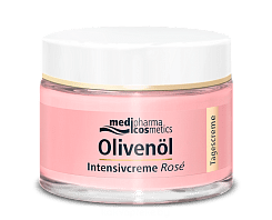 Olivenol Medipharma Cosmetics Крем для лица интенсив Роза дневной  30мл