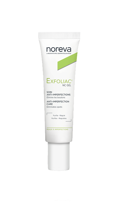NOREVA ЭКСФОЛИАК NC Гель для проблемной кожи, 30 мл