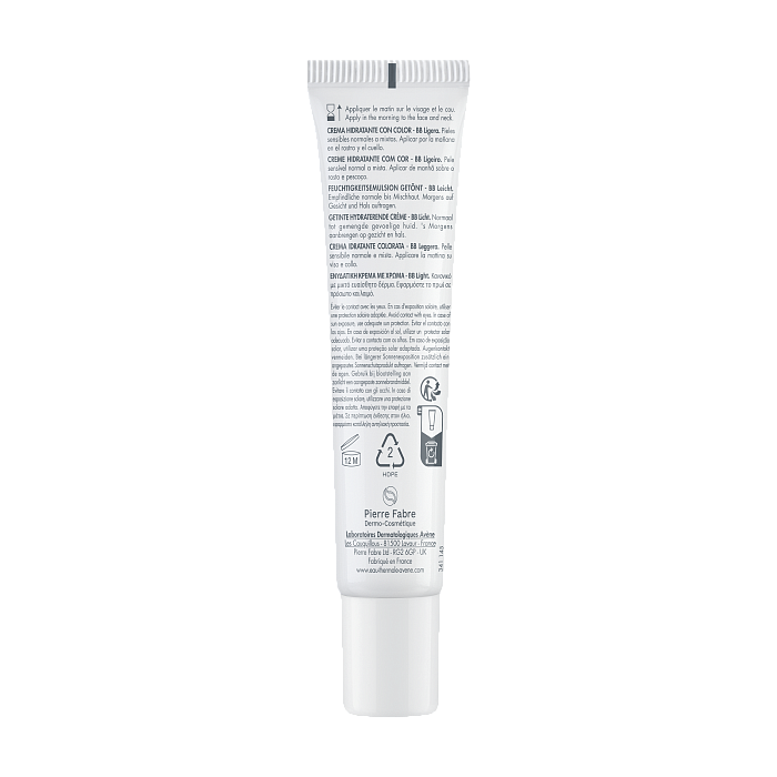 AVENE HYDRANCE BB Light Увлажняющий крем с тонирующим эффектом SPF 30 40 мл