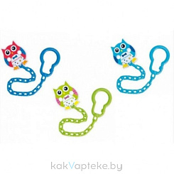 Canpol babies Клипса-держатель для пустышки (Owls), арт.10/876