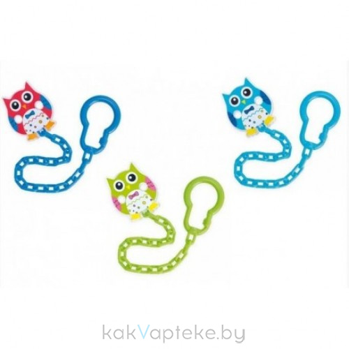 Canpol babies Клипса-держатель для пустышки (Owls), арт.10/876