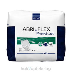 Abena Abri-Flex Premium Подгузники (трусики) одноразовые для взрослых M2, 14 шт