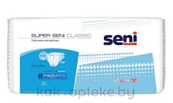 Super Seni Classic (medium) Подгузники для взрослых 30 шт