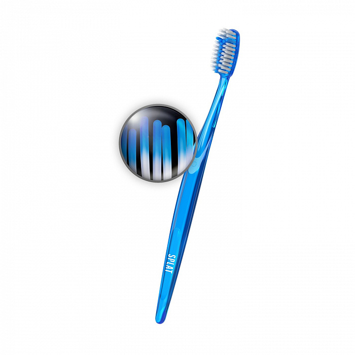 Инновационная зубная щетка SPLAT Professional ULTRA WHITE Soft/СПЛАТ Профешнл Профешнл УЛЬТРА УАЙТ Мягкая