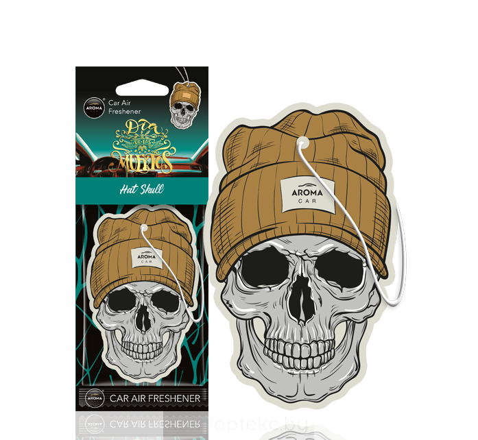 Aroma Car Cellulose Hat Skull Ароматизатор для автомобиля