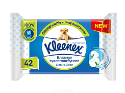 Kleenex Classic Clean Туалетная бумага влажная, 42шт