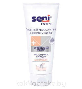 Seni Care Защитный крем для тела с оксидом цинка 100 мл