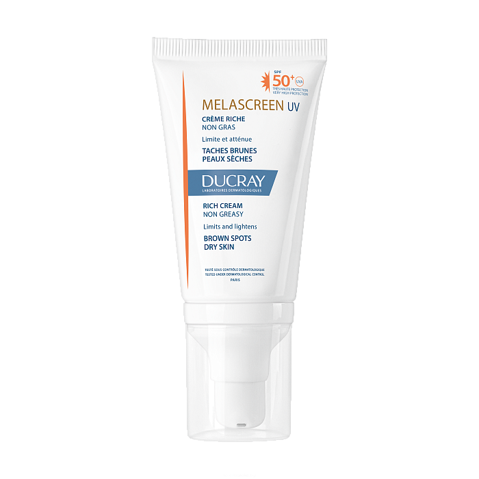 DUCRAY MELASCREEN UV Питательный фотозащитный крем SPF 50+ 40 мл
