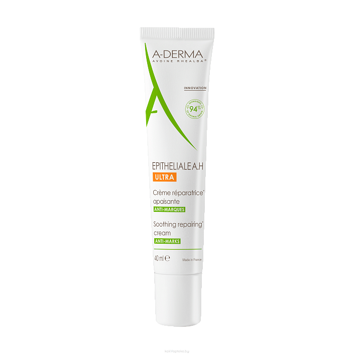 A-DERMA EPITHELIALE A.H ULTRA Смягчающий восстанавливающий крем 40 мл
