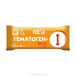 Гематоген-йод 40г