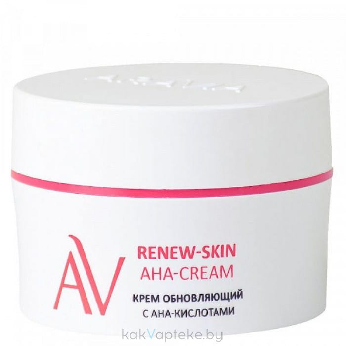 ARAVIA Laboratories Крем для лица обновляющий с АНА-кислотами / Renew-Skin AHA-Cream, 50 мл