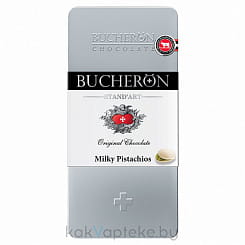 Bucheron Молочный шоколад с фисташками 100 г, Ж/Б