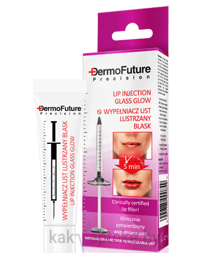 DermoFuture Гель-филлер для губ Зеркальный блеск, 12 мл