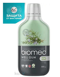 BIOMED Ополаскиватель для полости рта WELL GUM 500 мл