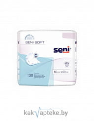 Seni Soft Пеленки гигиенические 60*60 см (впитывающие), 30 шт
