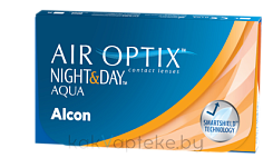 Линзы контактные мягкие: линзы AIR OPTIX Night&Day AQUA r8,4 -0.50, 1 штука