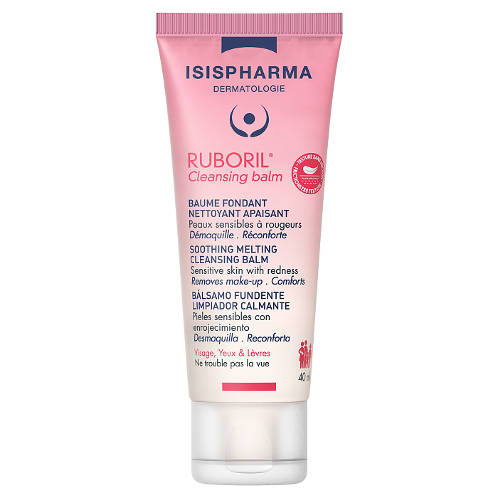 ISISPHARMA  Ruboril Expert SPF 50+ крем для чувствит.кожи склонной к покраснению с SPF 50+  40мл + Ruboril Cleansing Balm бальзам-гель для умывания и снятия макияжа очищающий для чувствительной кожи 40 мл