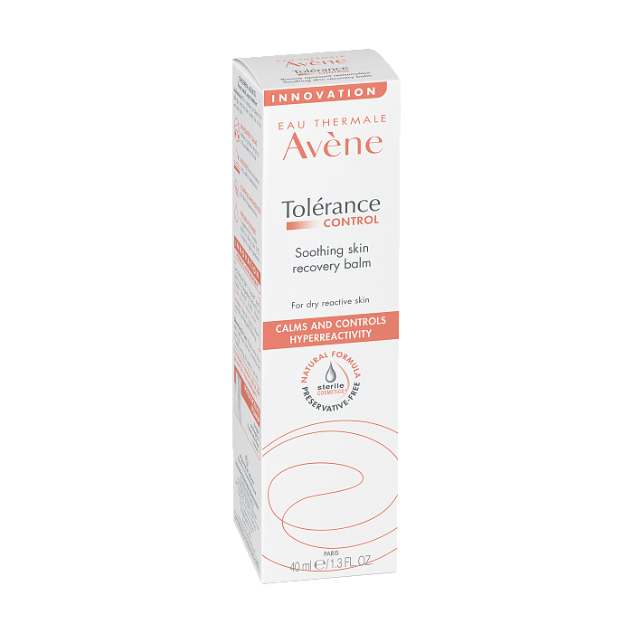 AVENE Tolerance Control Успокаивающий, восстанавливающий бальзам 40 мл