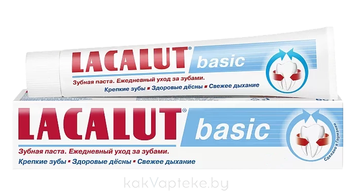 Lacalut BASIC зубная паста 75мл
