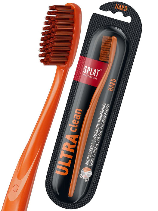 SPLAT (СПЛАТ) Professional ULTRA CLEAN.Hard/Профешнл УЛЬТРА ОЧИЩЕНИЕ Инновационн.зубная щетка, жесткая