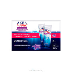 Средство для промывания  АКВА МАРИС  к устройству для промывания слизистой носа   АКВА МАРИС лейка