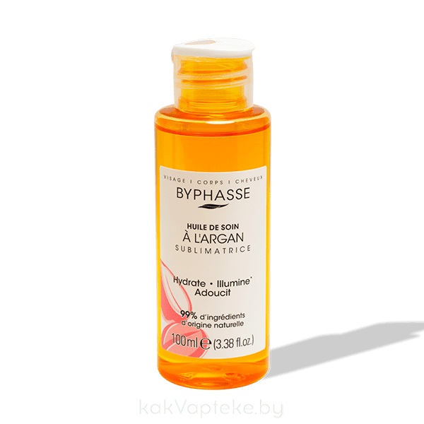 BYPHASSE SUBLIMATRICE Масло для лица, тела и волос АРГАНА, 100 мл