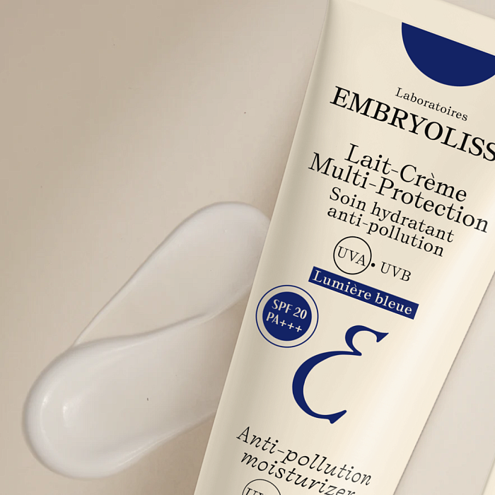 Laboratoires EMBRYOLISSE Мультизащитный увлажняющий крем-молочко для лица SPF 20, 40 мл